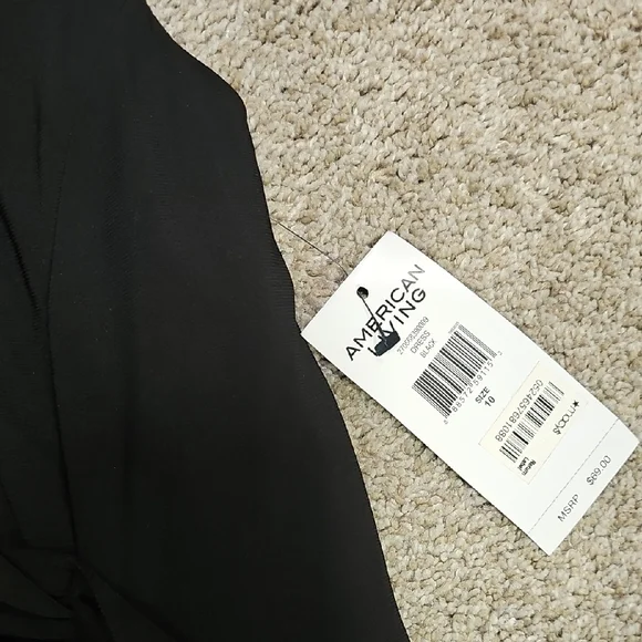 American Living Black Midi Dress - Picture 3 of 5